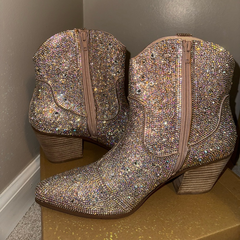 Sparkling Ankle Boots